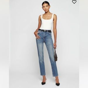 Liza Ultra High Rise Straight Jeans